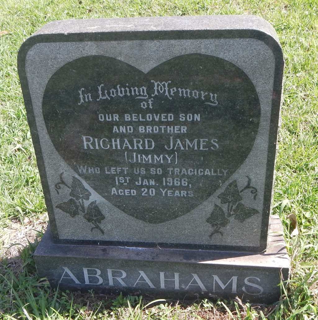 ABRAHAMS Richard James  -1966
