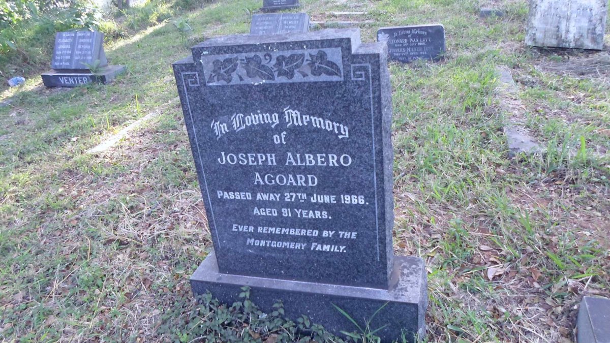 AGOARD Joseph Albero -1966