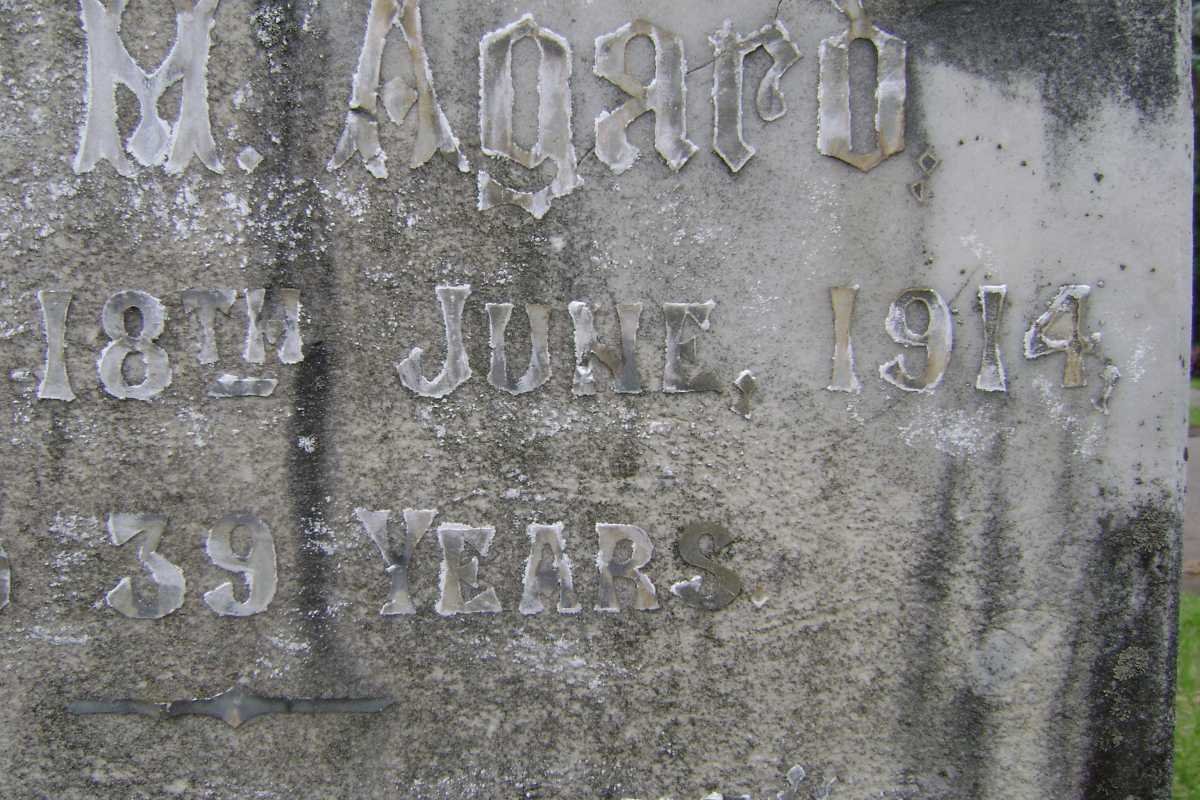 AGARD Ellen M. -1914