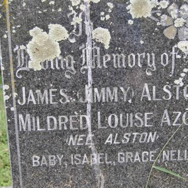 ALSTON James :: AZOR Mildred Louise nee ALSTON