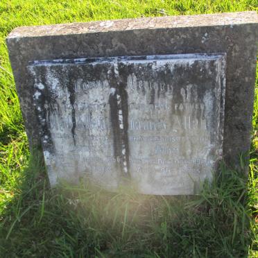 ALLAN James -1962 &amp; May -1956