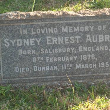 AUBREY Sydney Ernest 1876-1956
