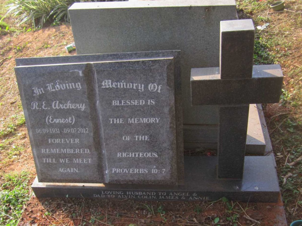 ARCHERY R.E. 1931-2012