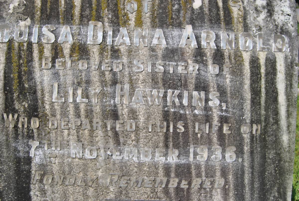 ARNOLD Louisa Diana -1936