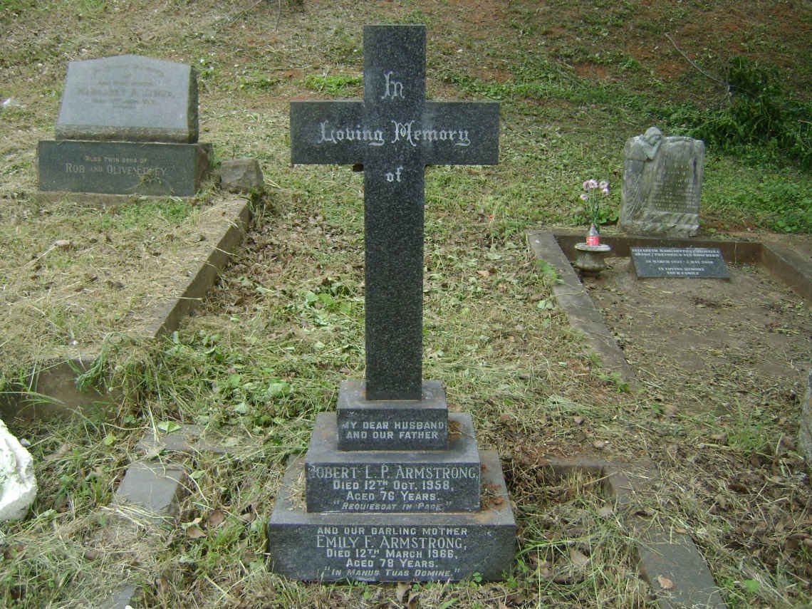 ARMSTRONG Robert L.P. -1958 &amp; Emily F. -1966