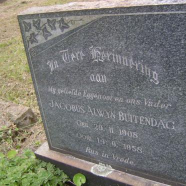 BUITENDAG Jacobus Alwyn 1908-1958