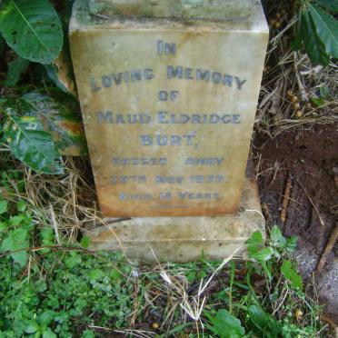 BURT Maud Eldridge -1939
