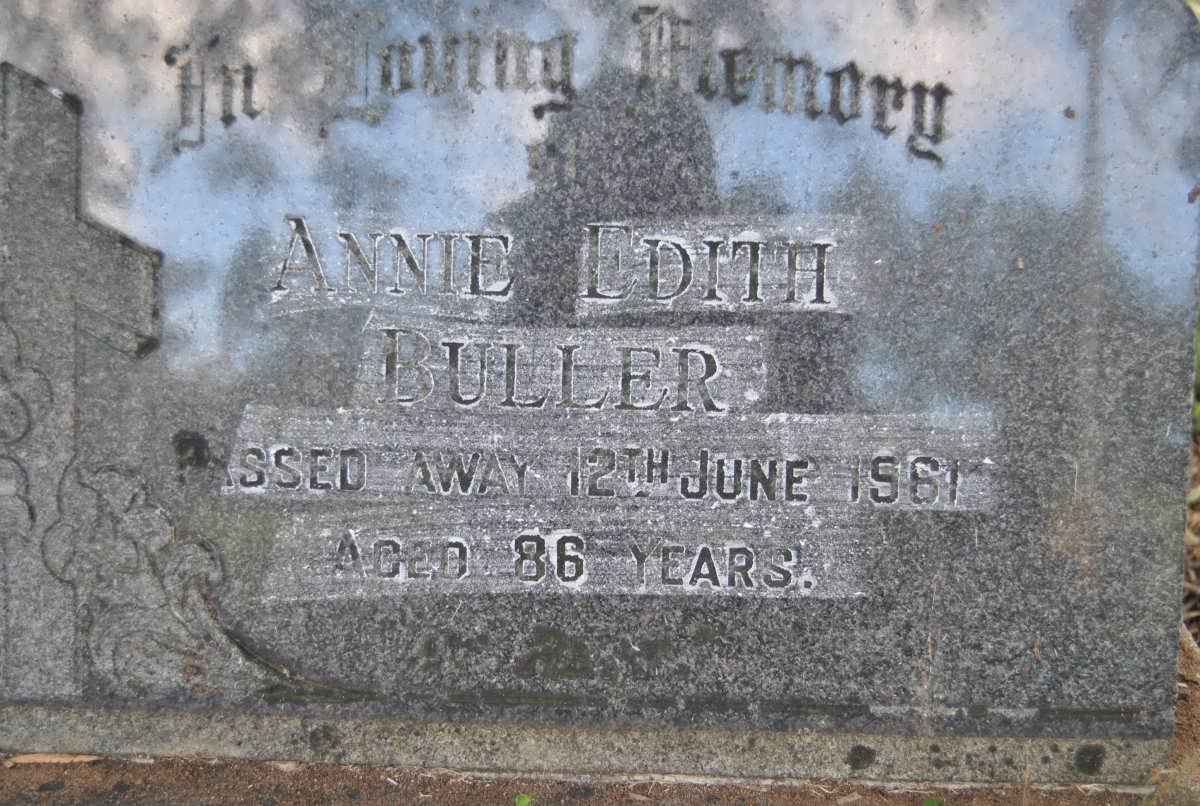 BULLER Annie Edith -1961