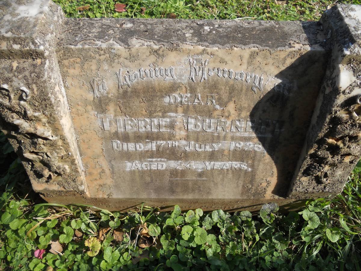 BURNETT Tibbie -1926