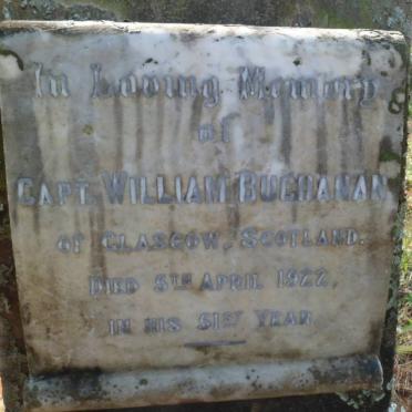 BUCHANAN William -1922