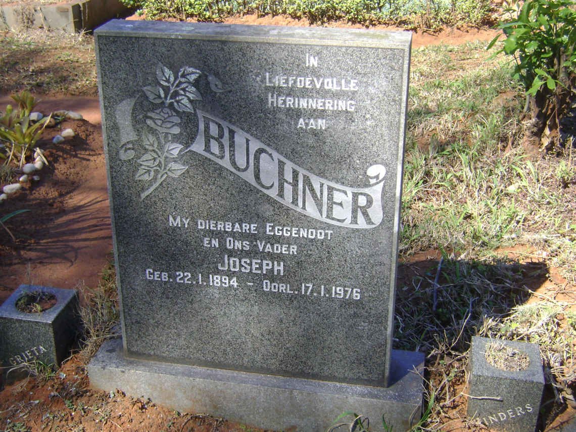 BUCHNER Joseph 1894-1976