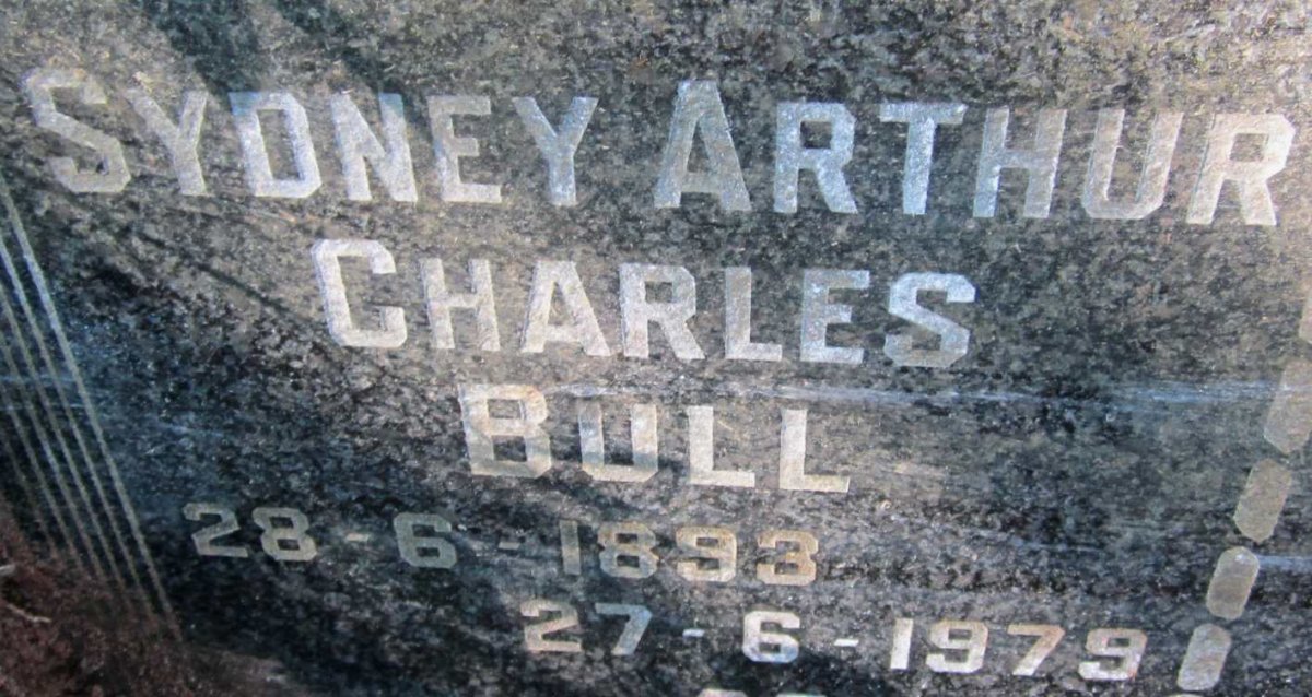 BULL Sydney Arthur Charles 1893-1979