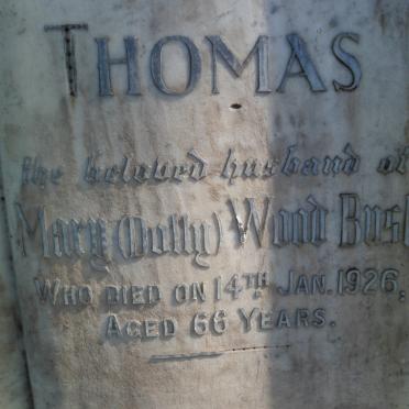 BUSH Thomas -1926, WOOD