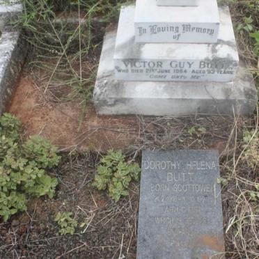 BUTT Victor Guy -1964 &amp; Dorothy Helena SCOTTOWE 1916-1997