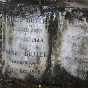 BUTLER Philip -1944 &amp; Mary -1945