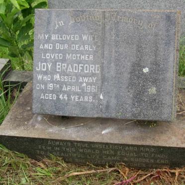 BRADFORD Joy -1961