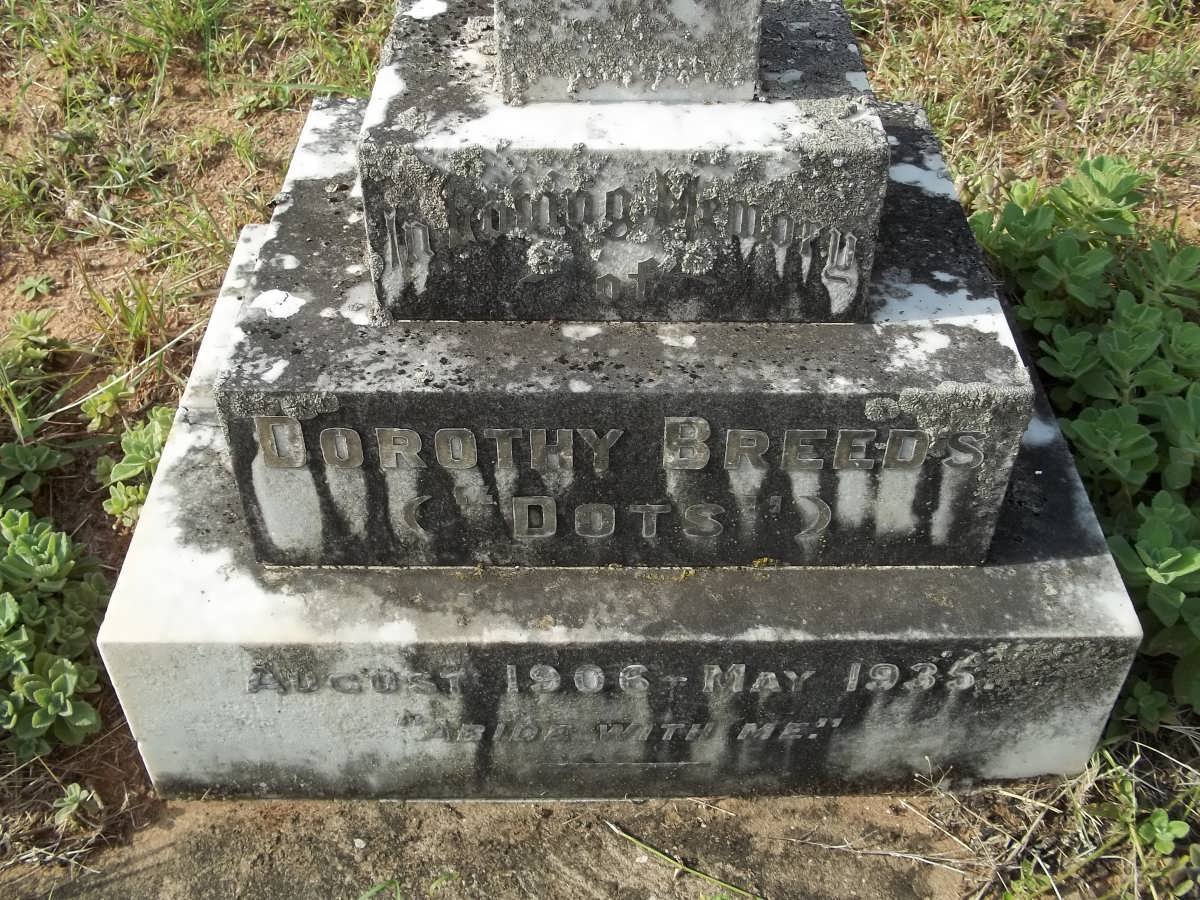 BREEDS Dorothy 1906-1935