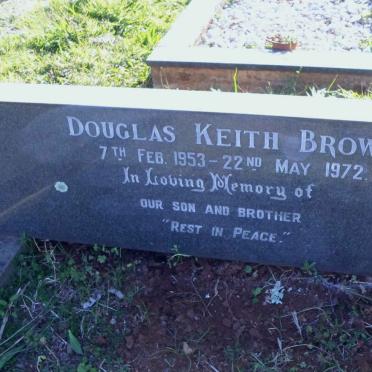 BROWN Douglas Keith 1953-1972