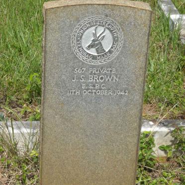 BROWN J.S. -1942