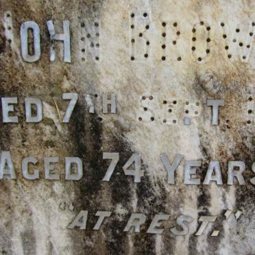 BROWN John -1941