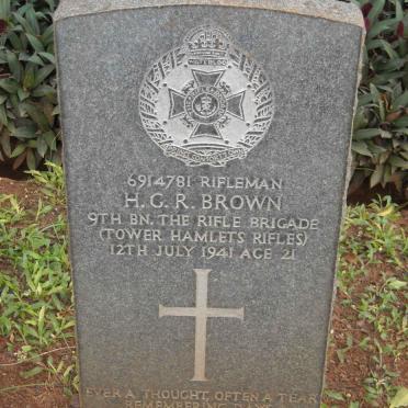 BROWN H.G.R. -1941