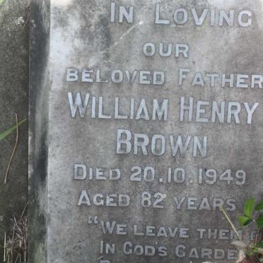 BROWN William Henry -1949