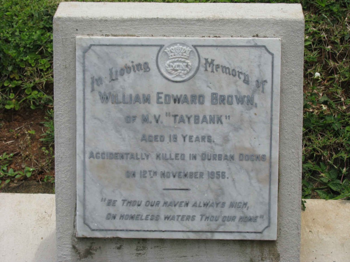 BROWN William Edward -1956