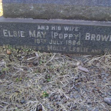 BROWN Cecil Seymour -1955 &amp; Elsie May -1984 :: BROWN Michael Ellis -1948 :: BROWN Leslie May -1998