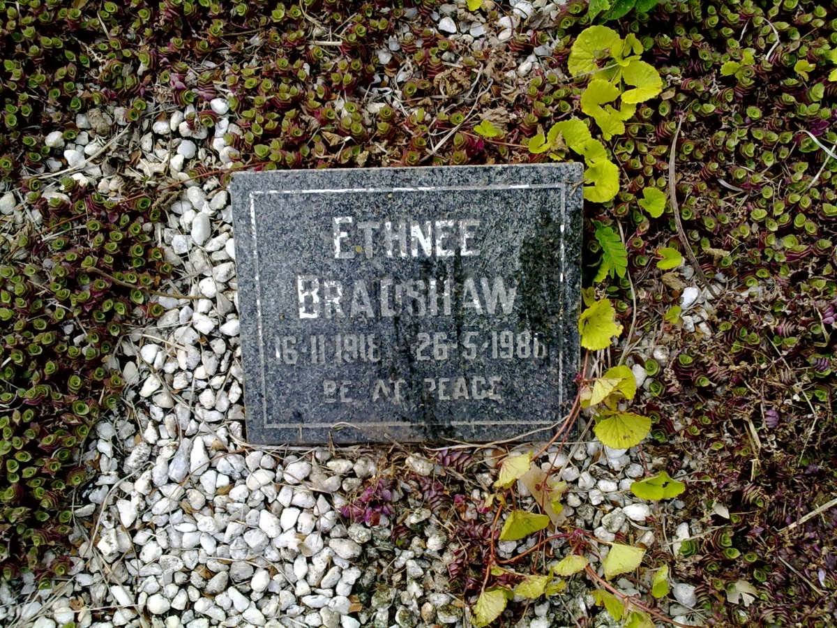 BRADSHAW Ethnee 1918-1986