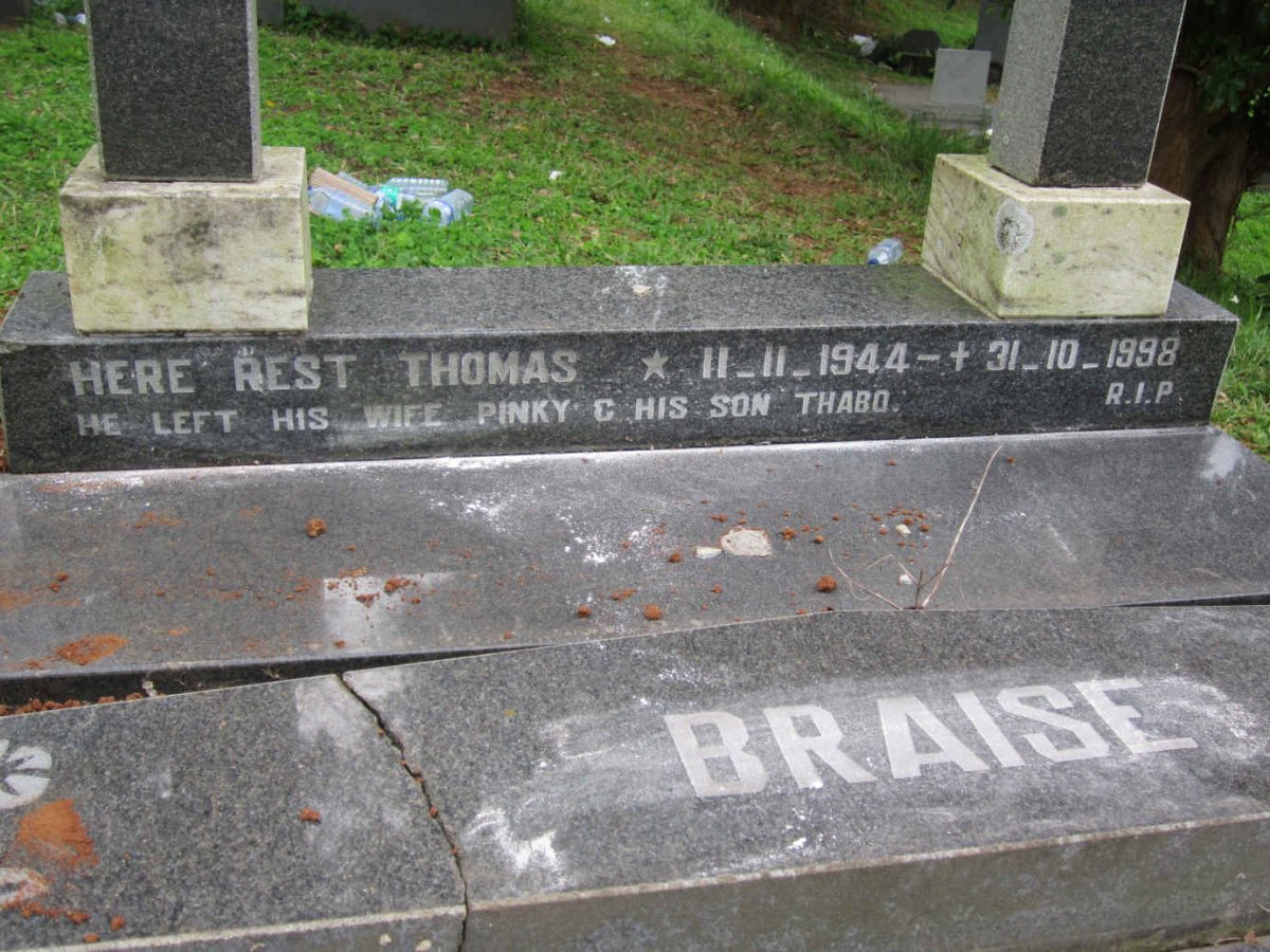 BRAISE Thomas 1944-1998