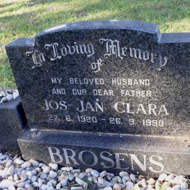 BROSENS Jos Jan Clara 1920-1990