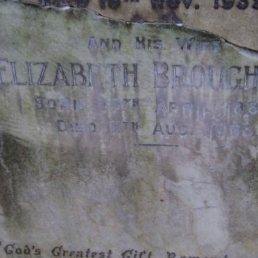 BROUGHTON William Joseph 1885-1939 &amp; Elizabeth 1888-1963