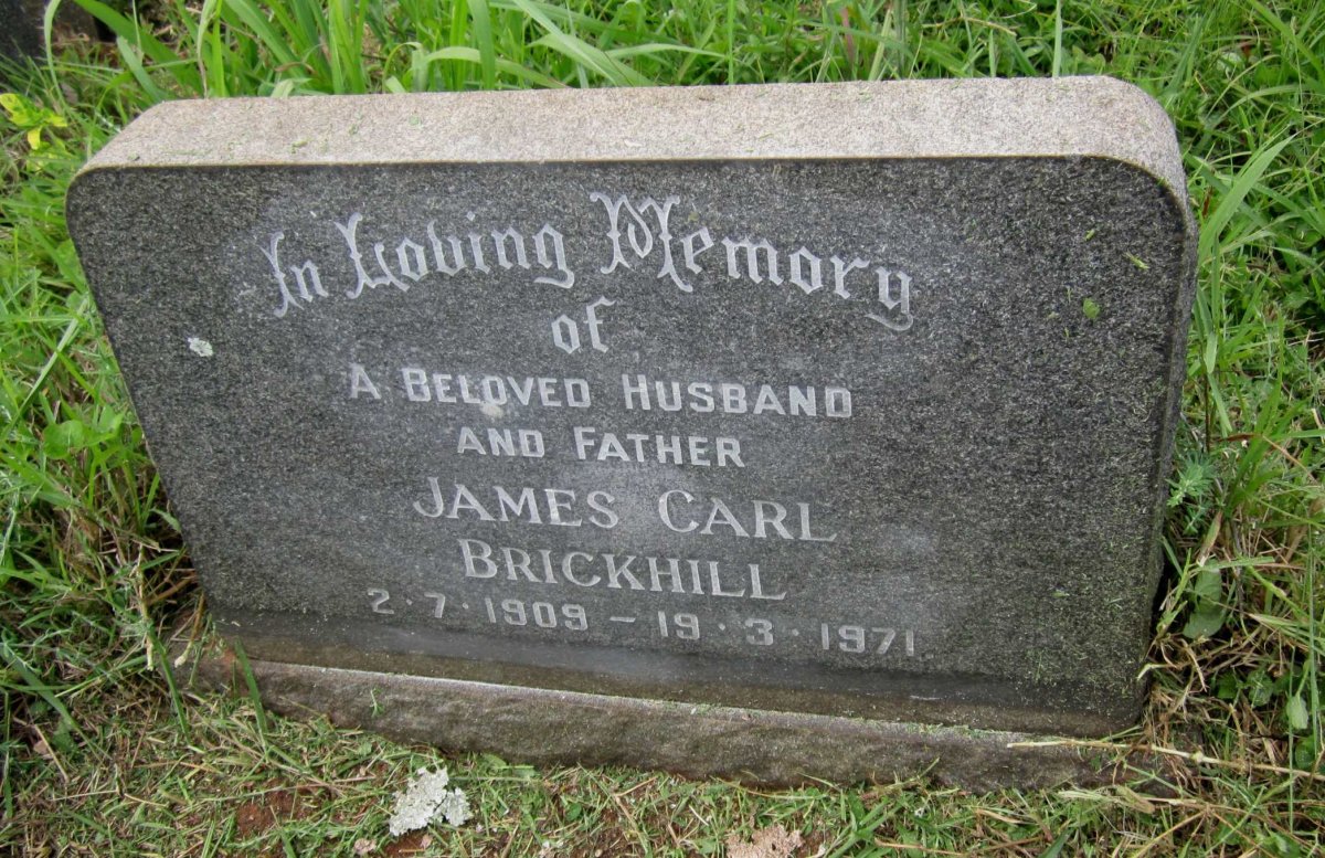 BRICKHILL James Carl 1909-1971