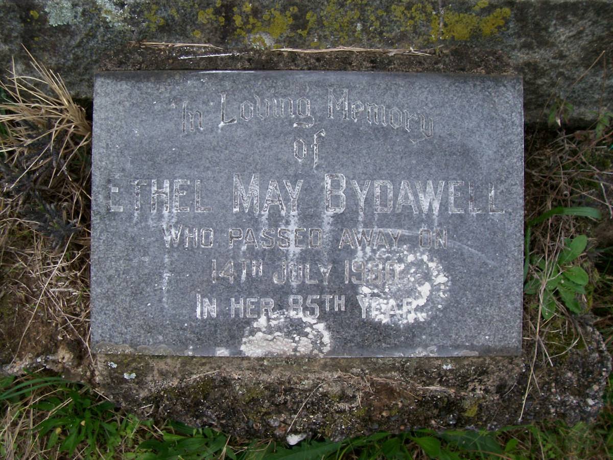 BYDAWELL Frederick Charles -1948 &amp; Ethel May -1980