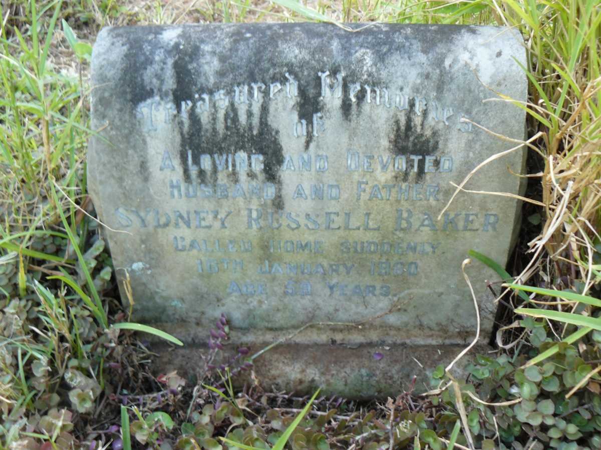 BAKER Sydney Russell -1960