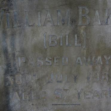 BAKER William -1963