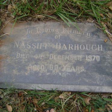 BARHOUCH Nassiff -1970
