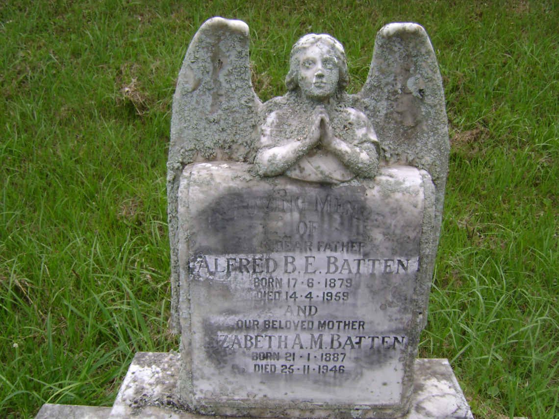 BATTEN Alfred B.E. 1879-1959 &amp; Elizabeth A.M. 1887-1946