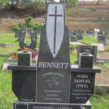 BENNETT John Samuel 1924-1966