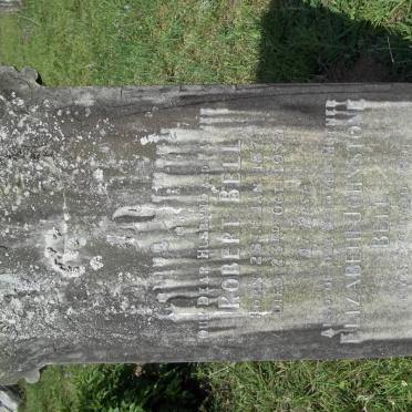BELL Robert 1877-1932 &amp; Elizabeth Johnstone 1891-1962
