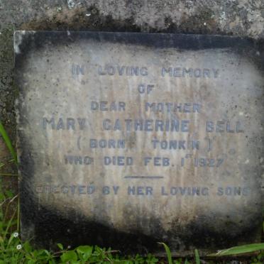 BELL Mary Catherine nee TONKIN -1927