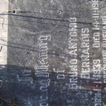 BERNARDIS Bruno Antonio 1939-1988