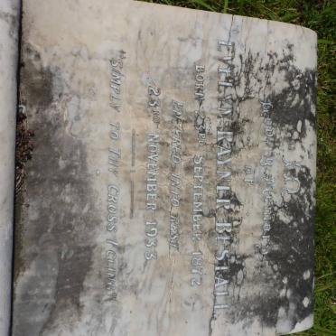 BESTALL Evelyn Rayner 1872-1933