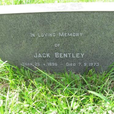 BENTLEY Jack 1896-1973