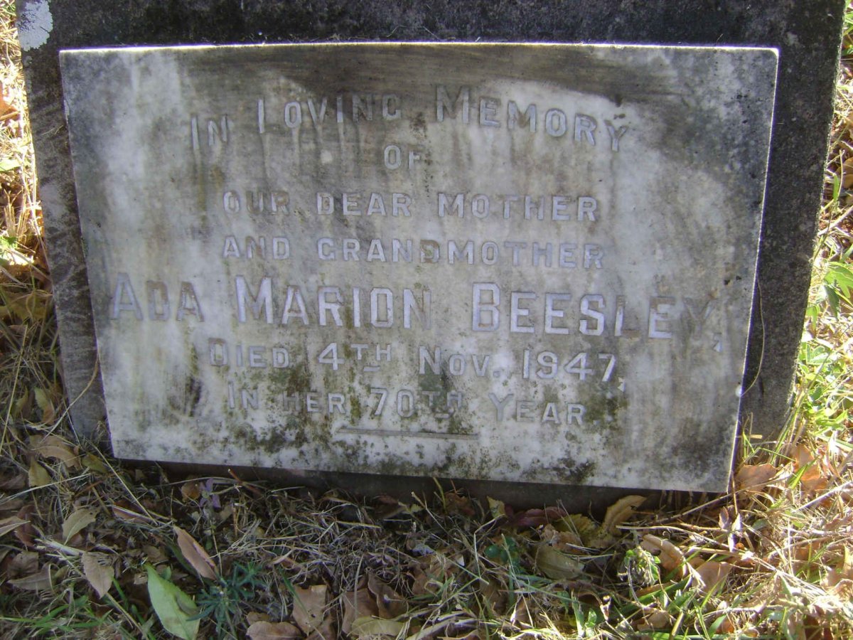 BEESLEY Ada Marion -1947