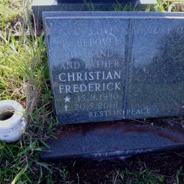 BEYERS Christiaan Frederick 1930-2001
