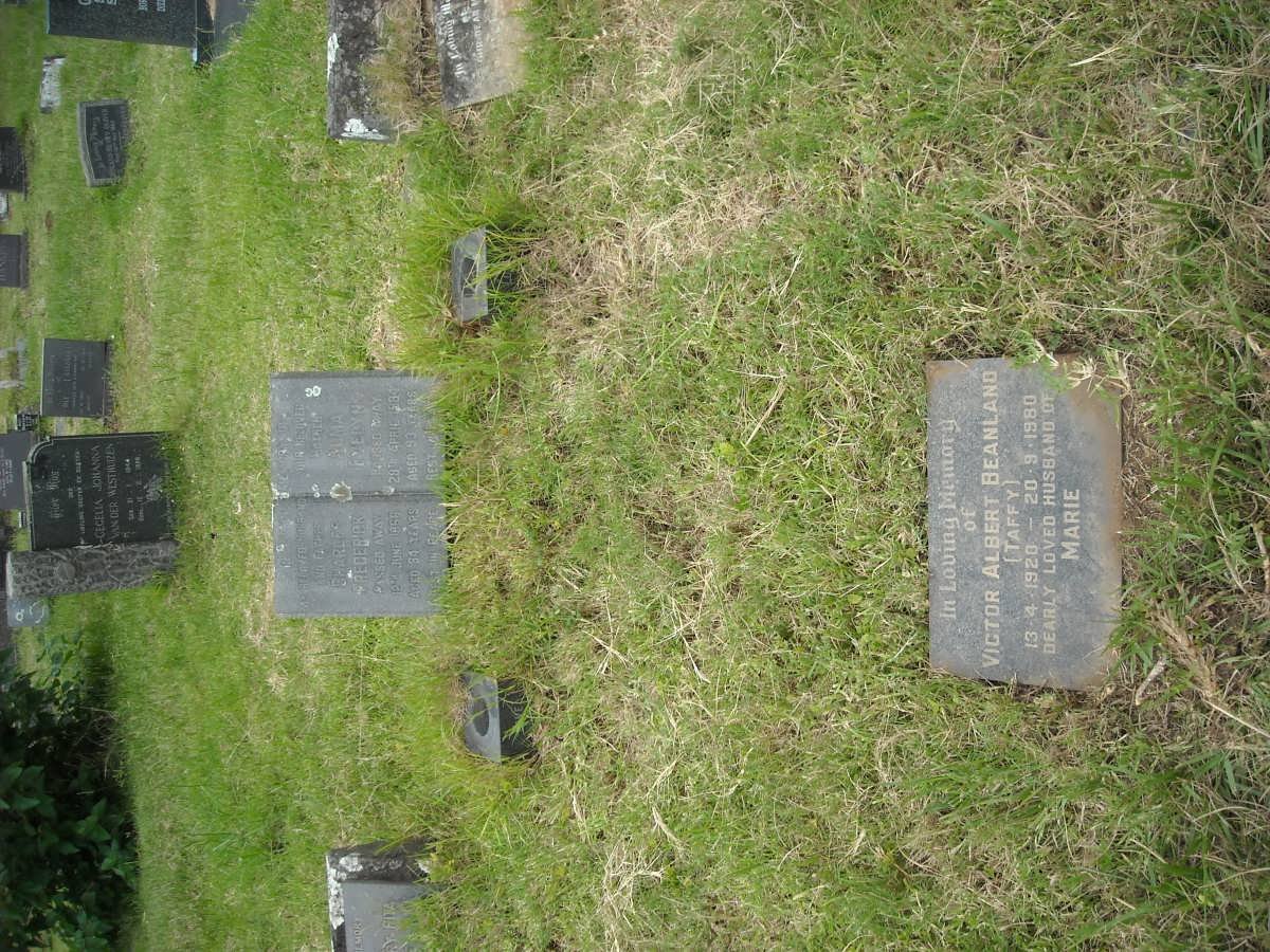 BEANLAND Charles Frederick -1966 &amp; Alma Evelyn -1984 :: BEANLAND Victor Albert 1920-1980