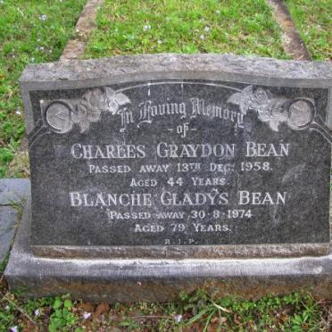 BEAN Charles Graydon -1958 &amp; Blanche Gladys -1974