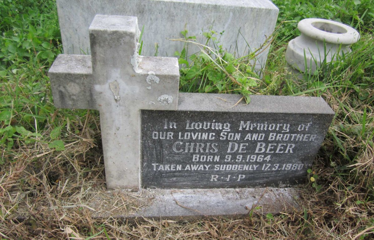 BEER Christiaan Petrus, de 1964-1980