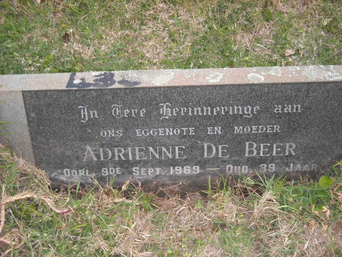 BEER Adrienne, de -1969